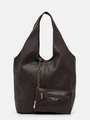 Obrázek produktu Answear.LAB Kožená kabelka Answear Lab hnědá