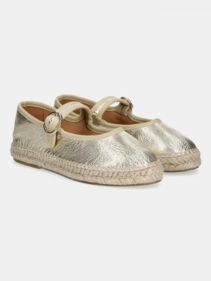 Obrázek produktu Answear.LAB Kožené espadrilky Answear.LAB Answear Lab zlatá
