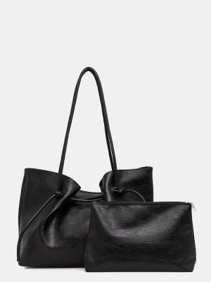 Obrázek produktu Answear.LAB nákupní taška dámská z imitace kůže Answear Lab černá