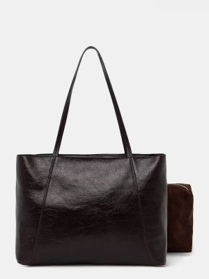 Obrázek produktu Answear.LAB nákupní taška dámská z imitace kůže Answear Lab hnědá