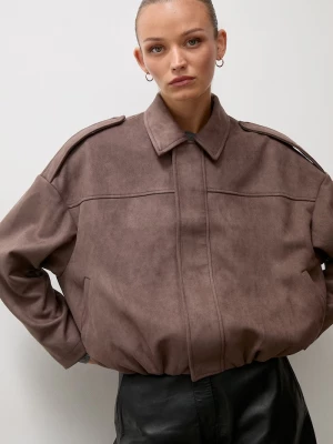 Obrázek produktu Answear.LAB oversized bunda dámská Answear Lab hnědá