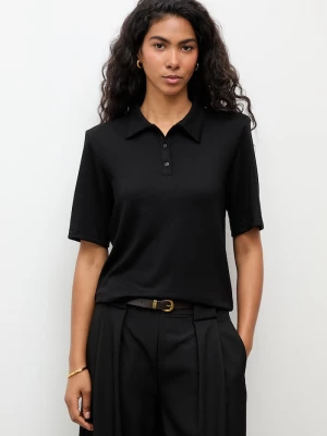 Obrázek produktu Answear.LAB polo dámské viskózou Answear Lab černá