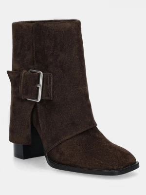 Obrázek produktu Answear.LAB Semišové boty Answear Lab hnědá