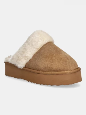 Obrázek produktu Answear.LAB Semišové papuče Answear Lab hnědá