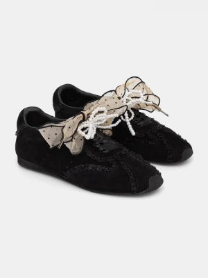 Obrázek produktu Answear.LAB sneakers boty dámské semišové Answear Lab černá