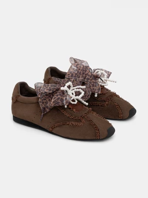 Obrázek produktu Answear.LAB sneakers boty dámské semišové Answear Lab hnědá