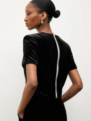 Obrázek produktu Answear.LAB Velurová halenka Answear.LAB Answear Lab černá