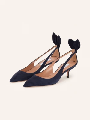Obrázek produktu Aquazzura Slingpumps Bow Tie tmavě modrá