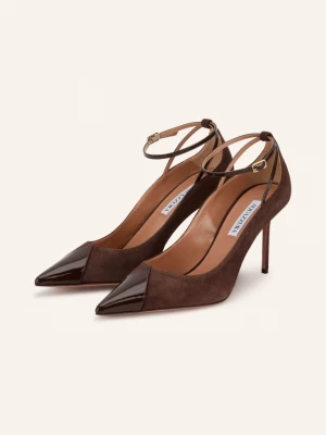 Obrázek produktu Aquazzura Slingpumps Odysea tmavě hnědá / zlatá