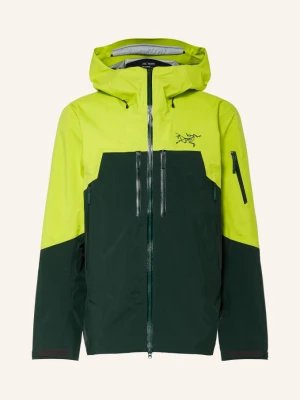 Obrázek produktu Arc'teryx Hardshell Lyžařská Bunda Rush žlutá / tmavě zelená