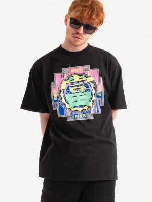 Obrázek produktu Aries Bavlněné tričko Aries Gong Temple SS Tee černá
