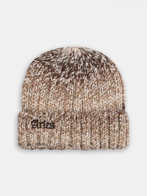 Obrázek produktu Aries Čepice s příměsí vlny Aries Rib Knit Space Dye hnědá