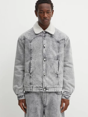 Obrázek produktu Aries Džínová bunda Aries Sherpa Denim Car Coat šedá