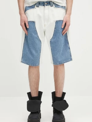 Obrázek produktu Aries Džínové šortky Aries Patchwork Western Carpenter Shorts modrá