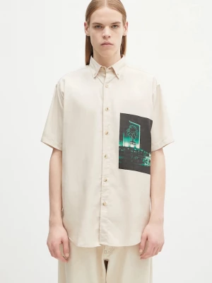Obrázek produktu Aries Košile Aries Motel Graphic Work Shirt béžová