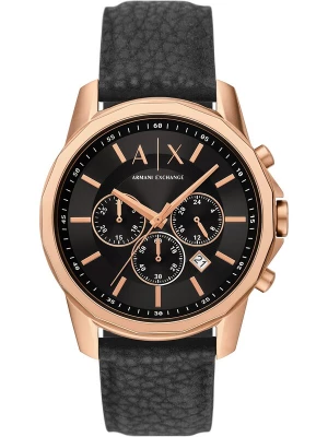 Obrázek produktu ARMANI EXCHANGE Analogové hodinky růžově zlatá / černá