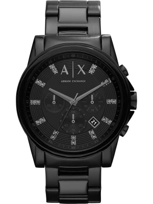 Obrázek produktu ARMANI EXCHANGE Analogové hodinky šedá / černá