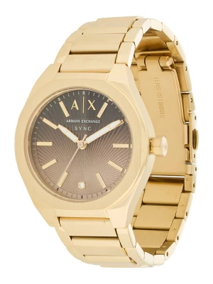 Obrázek produktu ARMANI EXCHANGE Analogové hodinky 'SYNC' zlatá