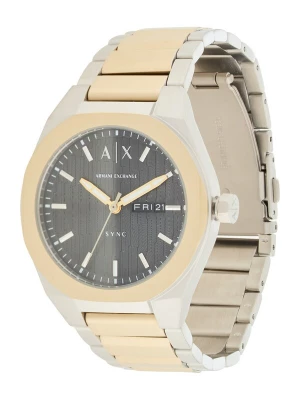 Obrázek produktu ARMANI EXCHANGE Analogové hodinky 'Sync' zlatá / černá / stříbrná