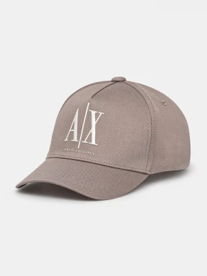 Obrázek produktu Armani Exchange Bavlněná baseballová čepice béžová