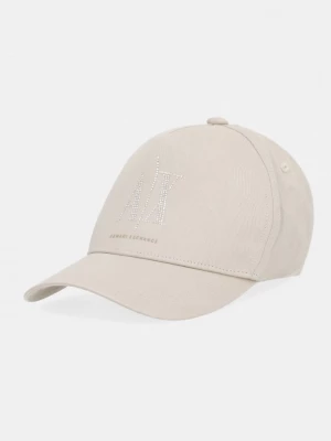 Obrázek produktu Armani Exchange Bavlněná baseballová čepice Armani Exchange béžová