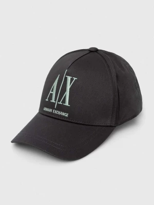 Obrázek produktu Armani Exchange Bavlněná baseballová čepice zelená