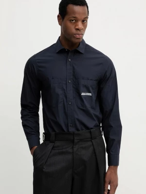 Obrázek produktu Armani Exchange Bavlněná košile Armani Exchange námořnická modř