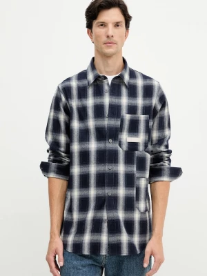 Obrázek produktu Armani Exchange Bavlněná košile námořnická modř