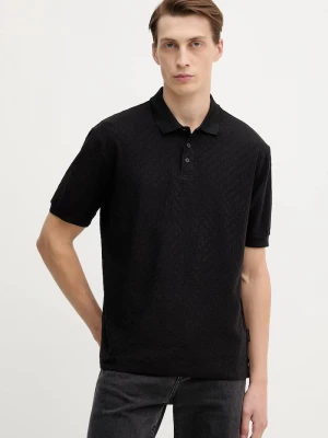 Obrázek produktu Armani Exchange Bavlněné polo tričko černá