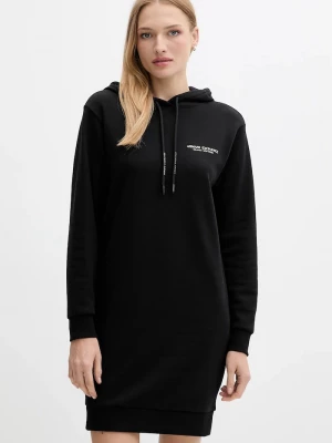 Obrázek produktu Armani Exchange Bavlněné šaty Armani Exchange černá
