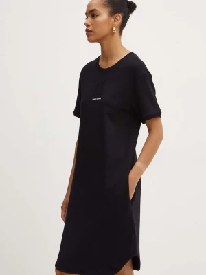 Obrázek produktu Armani Exchange Bavlněné šaty Armani Exchange černá