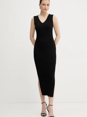 Obrázek produktu Armani Exchange bodycon šaty z viskózy černá