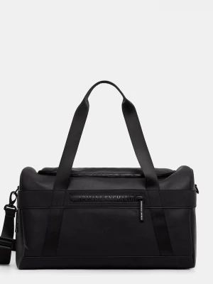Obrázek produktu Armani Exchange cestovní taška pánská z imitace kůže černá