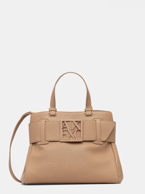 Obrázek produktu Armani Exchange crossbody kabelka dámská z imitace kůže béžová