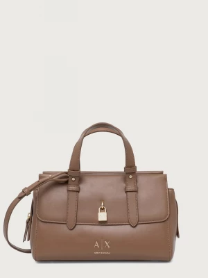 Obrázek produktu Armani Exchange crossbody kabelka dámská z imitace kůže béžová