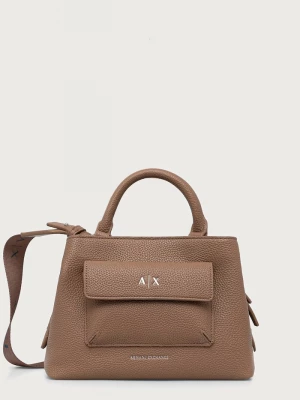 Obrázek produktu Armani Exchange crossbody kabelka dámská z imitace kůže béžová