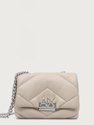 Obrázek produktu Armani Exchange crossbody kabelka dámská z imitace kůže béžová