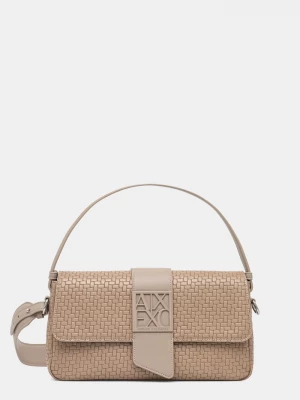 Obrázek produktu Armani Exchange crossbody kabelka dámská z imitace kůže béžová