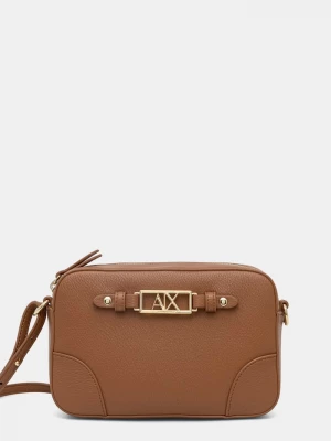 Obrázek produktu Armani Exchange crossbody kabelka dámská z imitace kůže hnědá