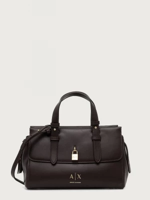 Obrázek produktu Armani Exchange crossbody kabelka dámská z imitace kůže hnědá