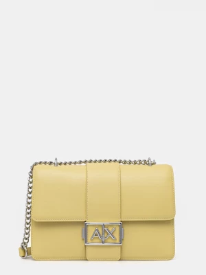 Obrázek produktu Armani Exchange crossbody kabelka dámská z imitace kůže žlutá