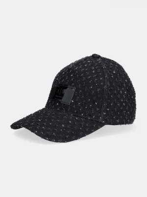 Obrázek produktu Armani Exchange Džínová baseballová čepice Armani Exchange černá