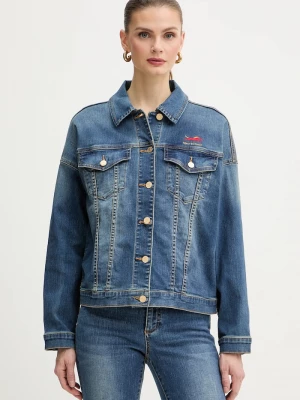 Obrázek produktu Armani Exchange Džínová bunda Armani Exchange námořnická modř