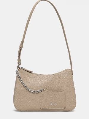 Obrázek produktu Armani Exchange hobo kabelka dámská z imitace kůže béžová