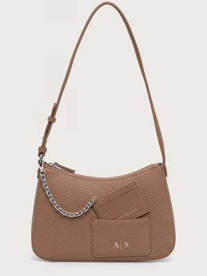 Obrázek produktu Armani Exchange hobo kabelka dámská z imitace kůže béžová