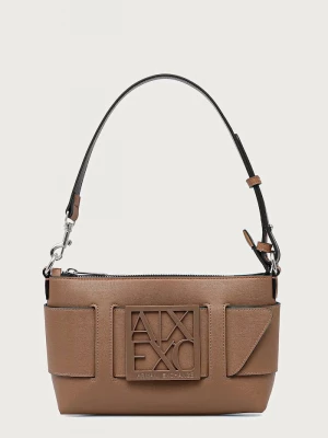 Obrázek produktu Armani Exchange hobo kabelka dámská z imitace kůže béžová