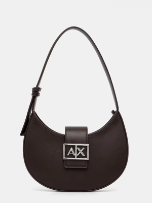 Obrázek produktu Armani Exchange hobo kabelka dámská z imitace kůže hnědá