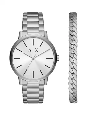 Obrázek produktu Armani Exchange Hodinky a náramek Armani Exchange stříbrná