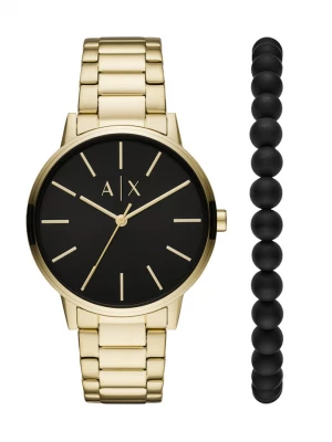 Obrázek produktu Armani Exchange - Hodinky a náramek AX7119 zlatá