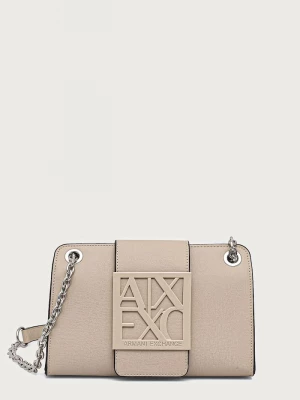 Obrázek produktu Armani Exchange kabelka přes rameno dámská z imitace kůže béžová
